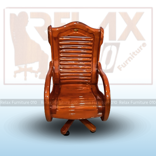 1. Primium Quality Wooden Boss Chair [RF-010-(01)]