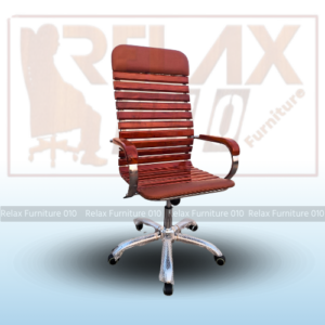 Revolving Wooden Office Chair - [RF-010-(15)]