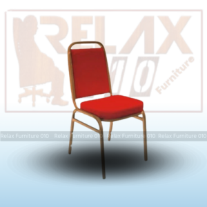 Red Metal Hotel and Restaurant Banquet Chair- [RF-010-(42)]