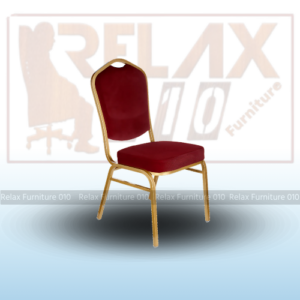 Red Metal Hotel and Restaurant Banquet Chair- [RF-010-(43)]