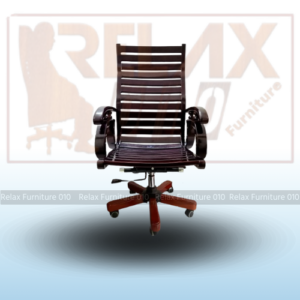 Wooden Boss Chair Mahogany Kath [RF-010-(08)]