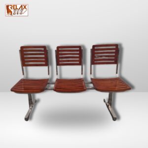 3 Seater Wooden Waiting CHAIR(SS)- [RF-010-(38)]