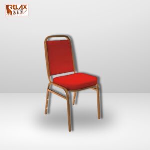 Red Metal Hotel and Restaurant Banquet Chair- [RF-010-(24)]