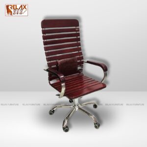 Revolving Wooden Office Chair - RF-010-WC-07D
